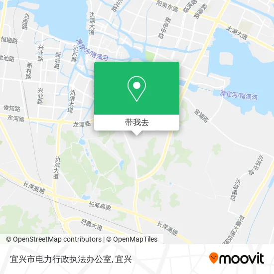 宜兴市电力行政执法办公室地图