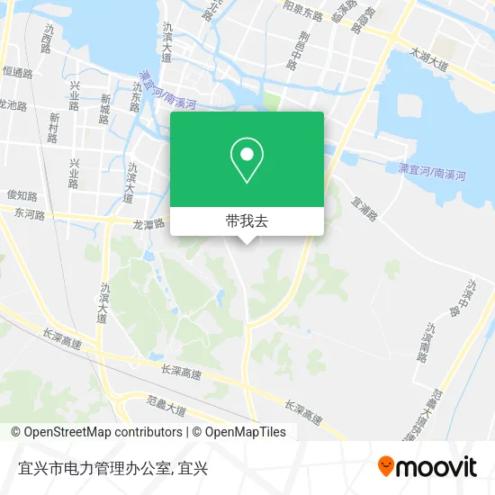 宜兴市电力管理办公室地图