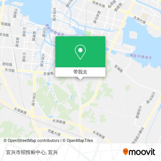 宜兴市招投标中心地图
