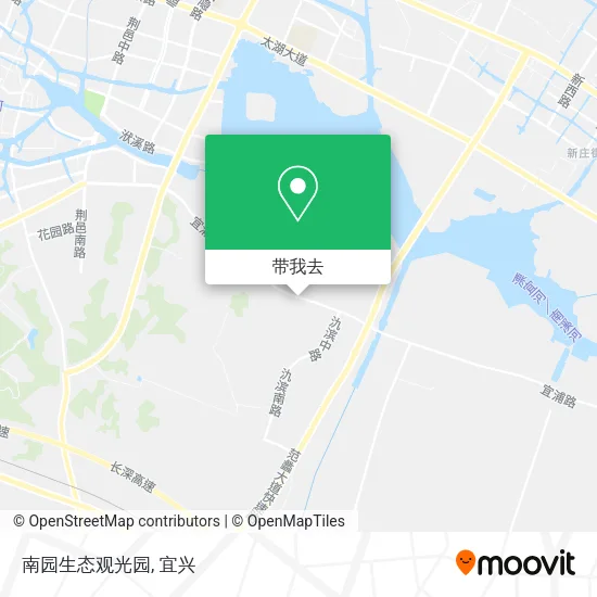 南园生态观光园地图