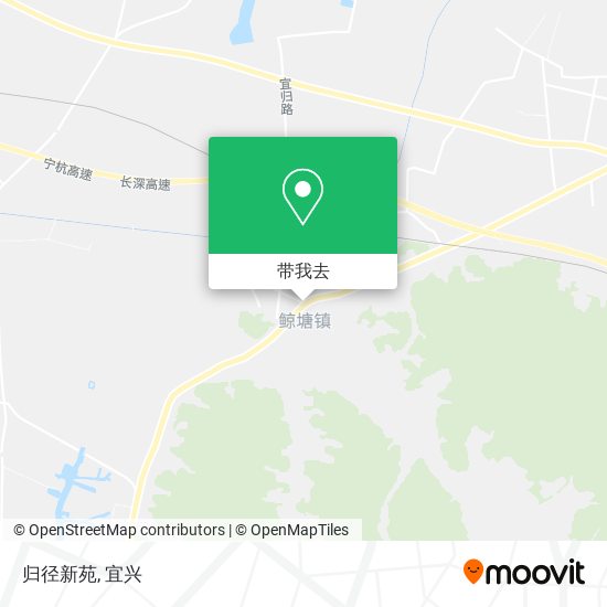 归径新苑地图