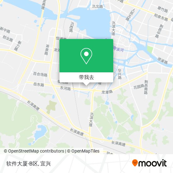 软件大厦-B区地图