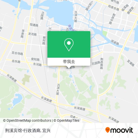荆溪宾馆-行政酒廊地图