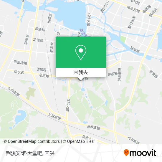 荆溪宾馆-大堂吧地图