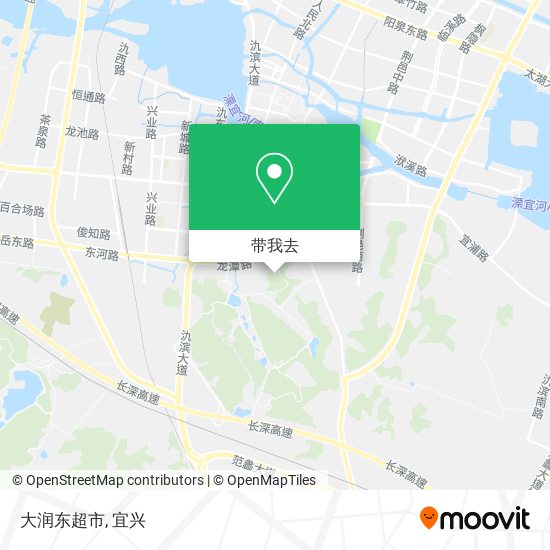 大润东超市地图