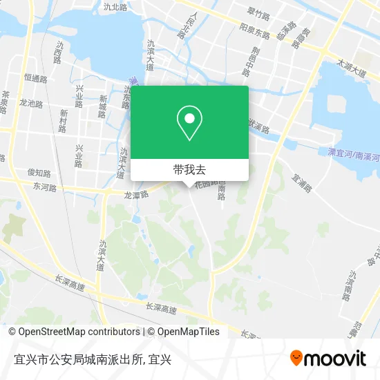 宜兴市公安局城南派出所地图