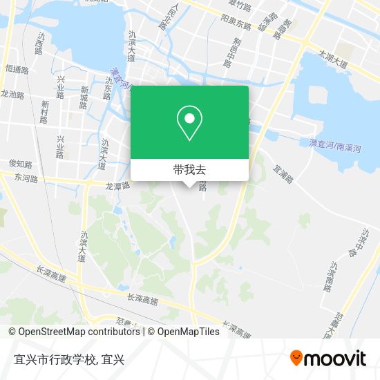 宜兴市行政学校地图