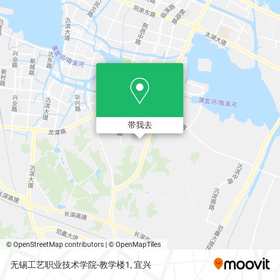 无锡工艺职业技术学院-教学楼1地图