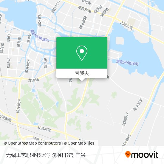 无锡工艺职业技术学院-图书馆地图