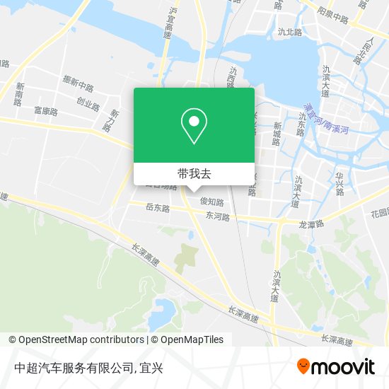 中超汽车服务有限公司地图