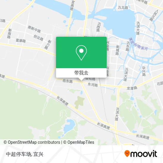 中超停车场地图