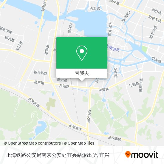 上海铁路公安局南京公安处宜兴站派出所地图