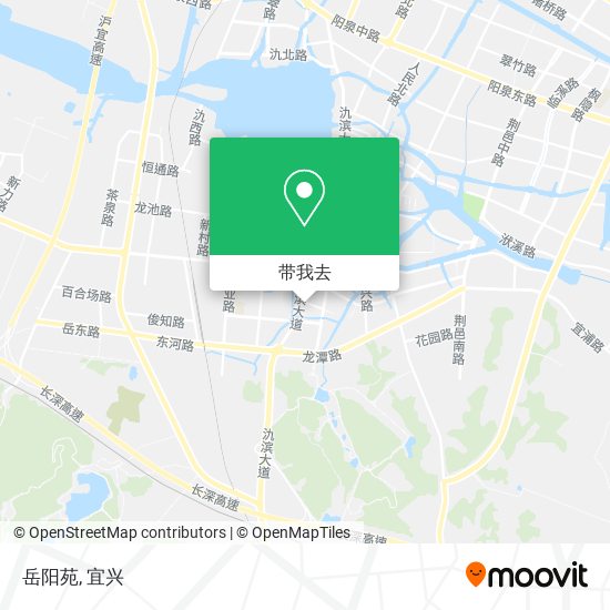 岳阳苑地图
