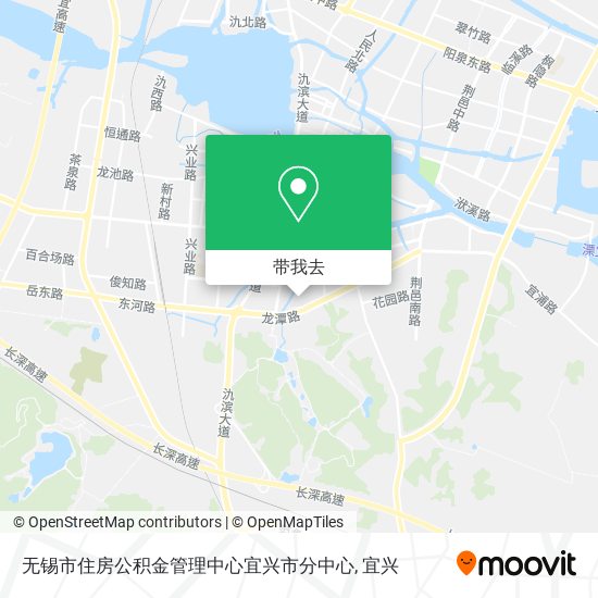 无锡市住房公积金管理中心宜兴市分中心地图