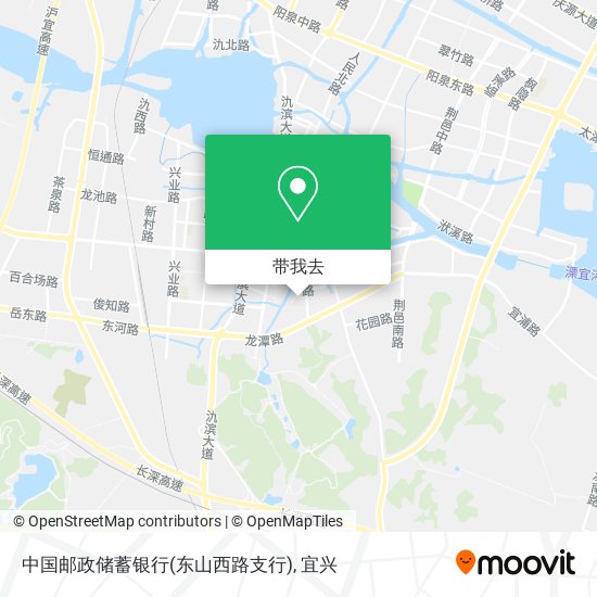 中国邮政储蓄银行(东山西路支行)地图