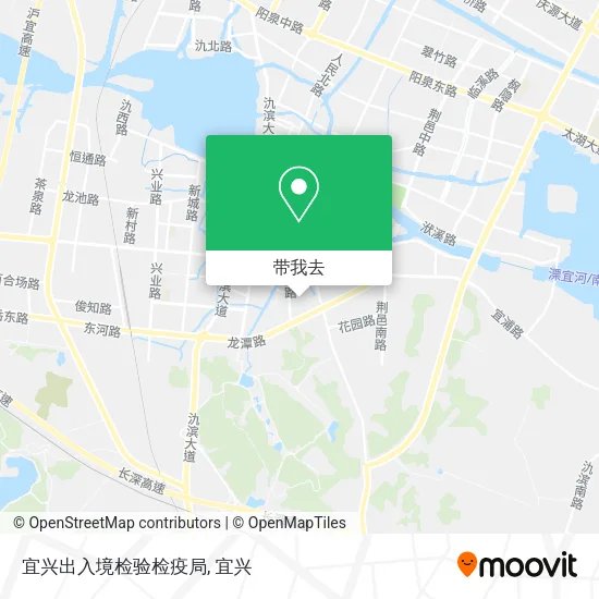 宜兴出入境检验检疫局地图