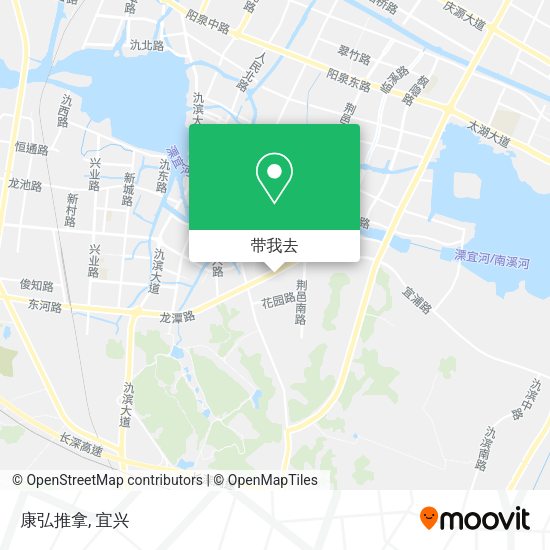 康弘推拿地图