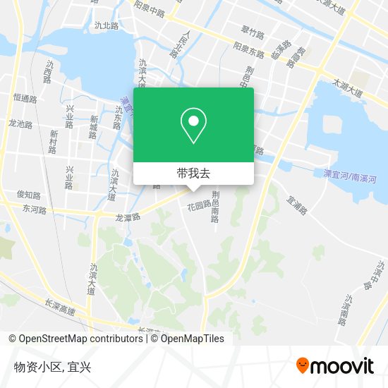 物资小区地图