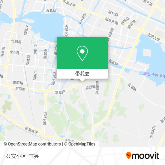 公安小区地图