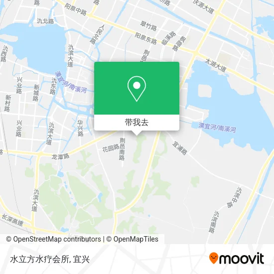水立方水疗会所地图