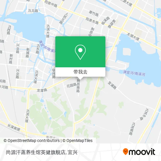 尚源汗蒸养生馆英健旗舰店地图