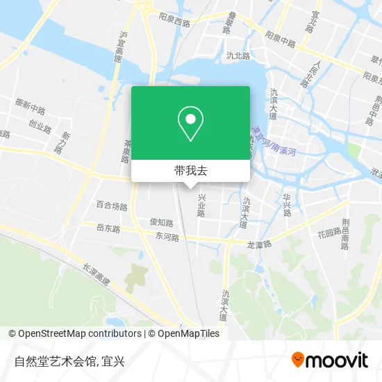 自然堂艺术会馆地图