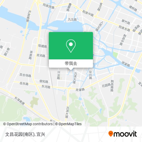 文昌花园(南区)地图