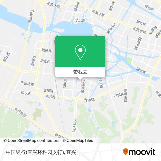 中国银行(宜兴环科园支行)地图