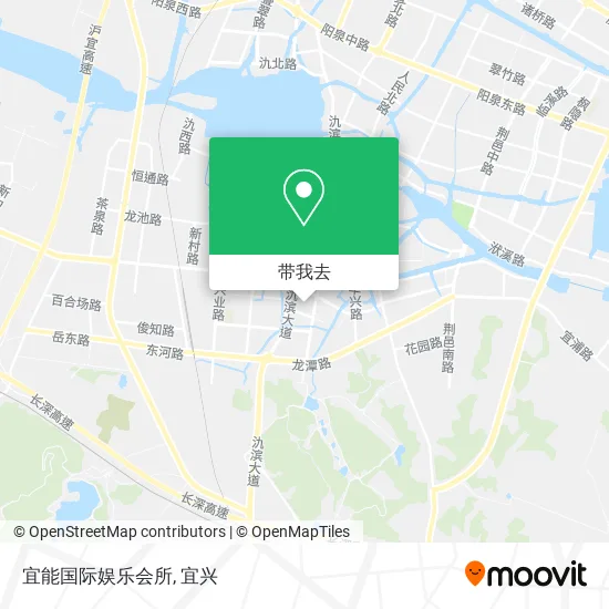 宜能国际娱乐会所地图