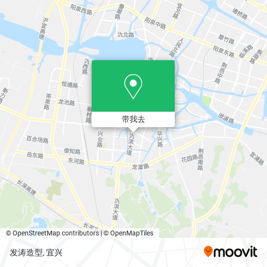 发涛造型地图