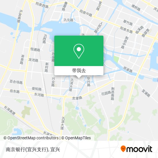 南京银行(宜兴支行)地图