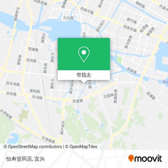 怡寿堂药店地图