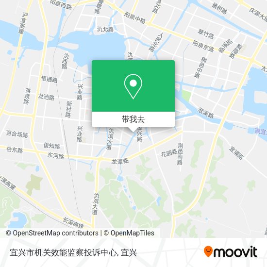 宜兴市机关效能监察投诉中心地图