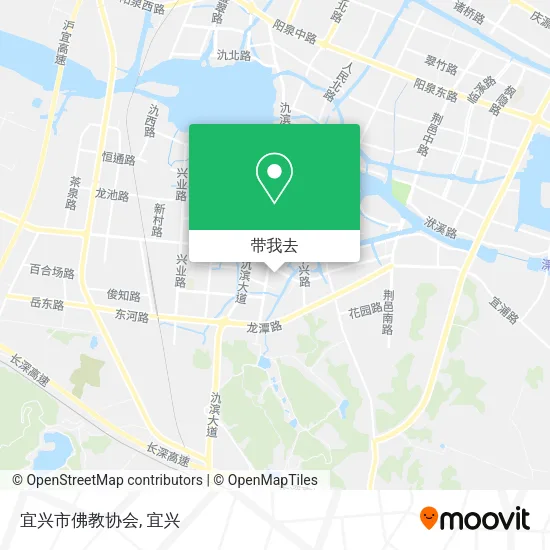 宜兴市佛教协会地图