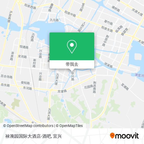 禄漪园国际大酒店-酒吧地图