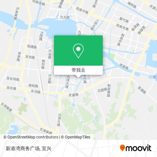 新港湾商务广场地图