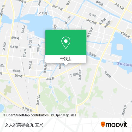 女人家美容会所地图