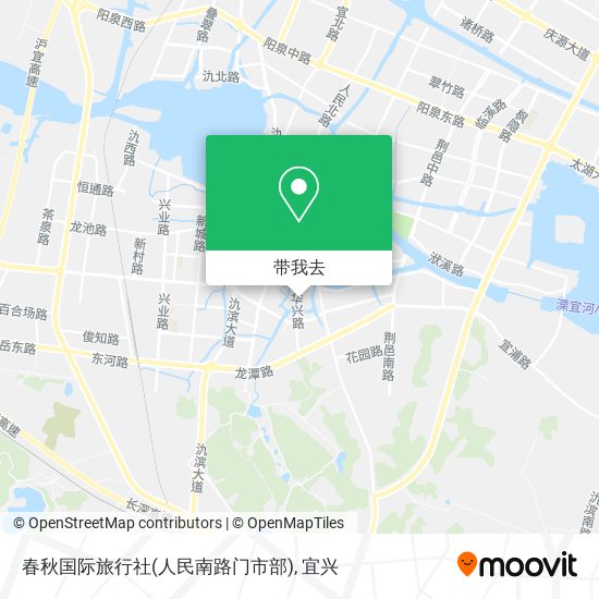 春秋国际旅行社(人民南路门市部)地图