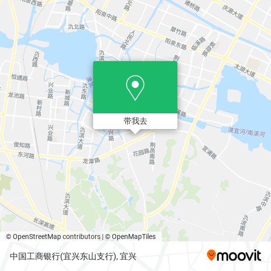 中国工商银行(宜兴东山支行)地图