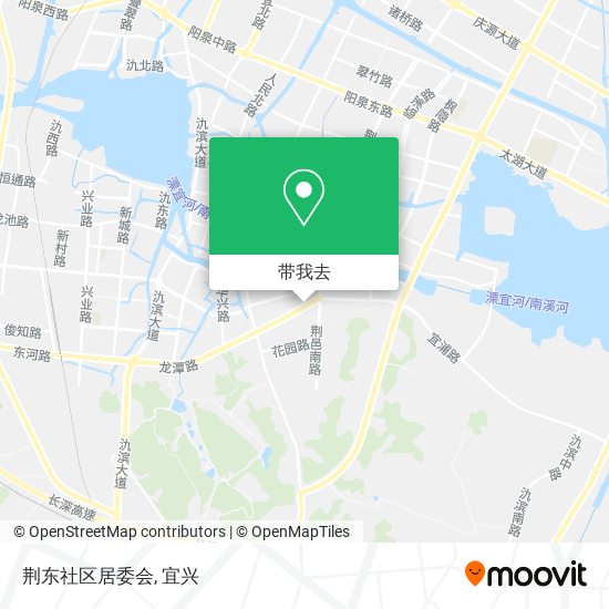 荆东社区居委会地图