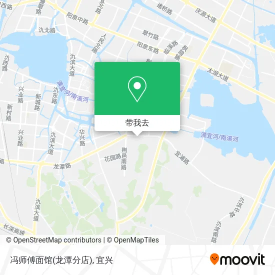 冯师傅面馆(龙潭分店)地图