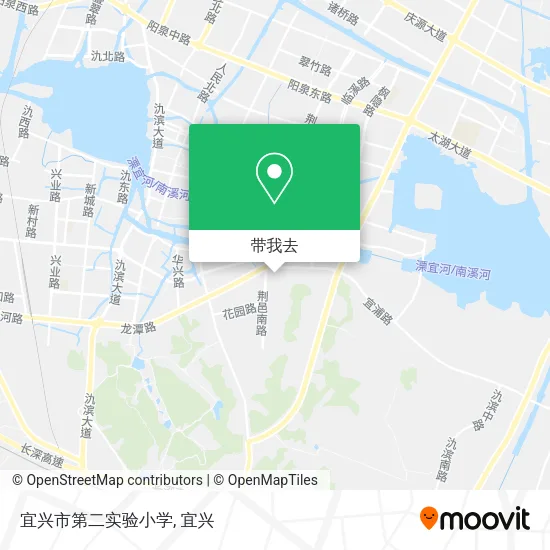 宜兴市第二实验小学地图