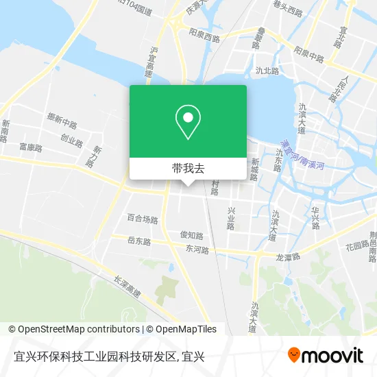 宜兴环保科技工业园科技研发区地图