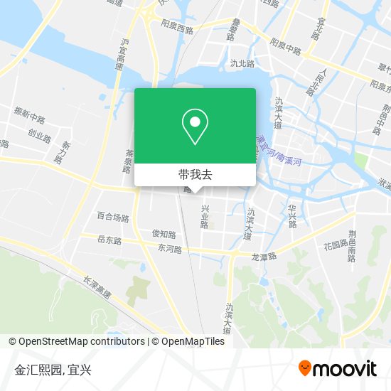 金汇熙园地图