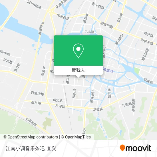 江南小调音乐茶吧地图