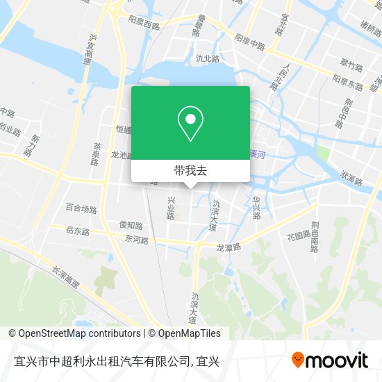 宜兴市中超利永出租汽车有限公司地图