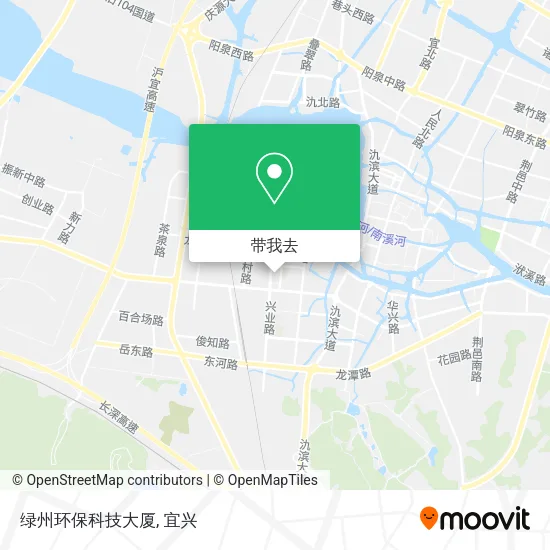 绿州环保科技大厦地图