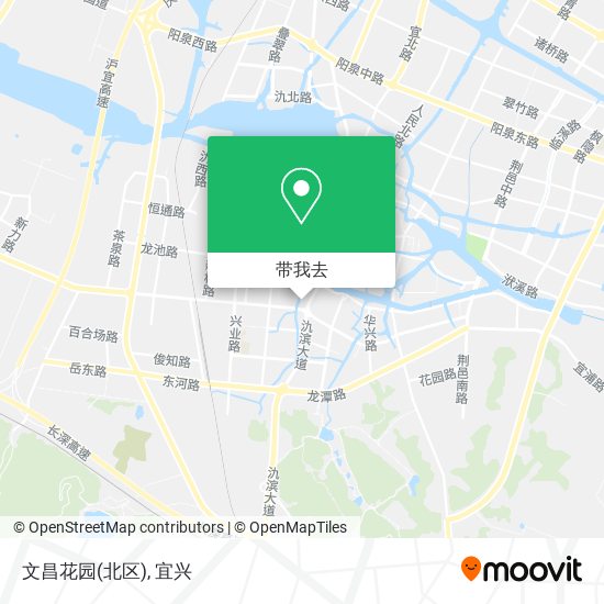 文昌花园(北区)地图