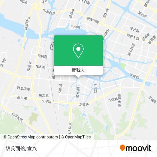 钱氏面馆地图