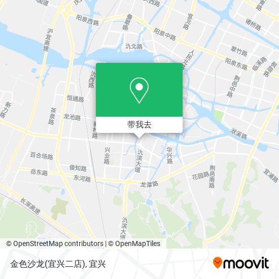金色沙龙(宜兴二店)地图